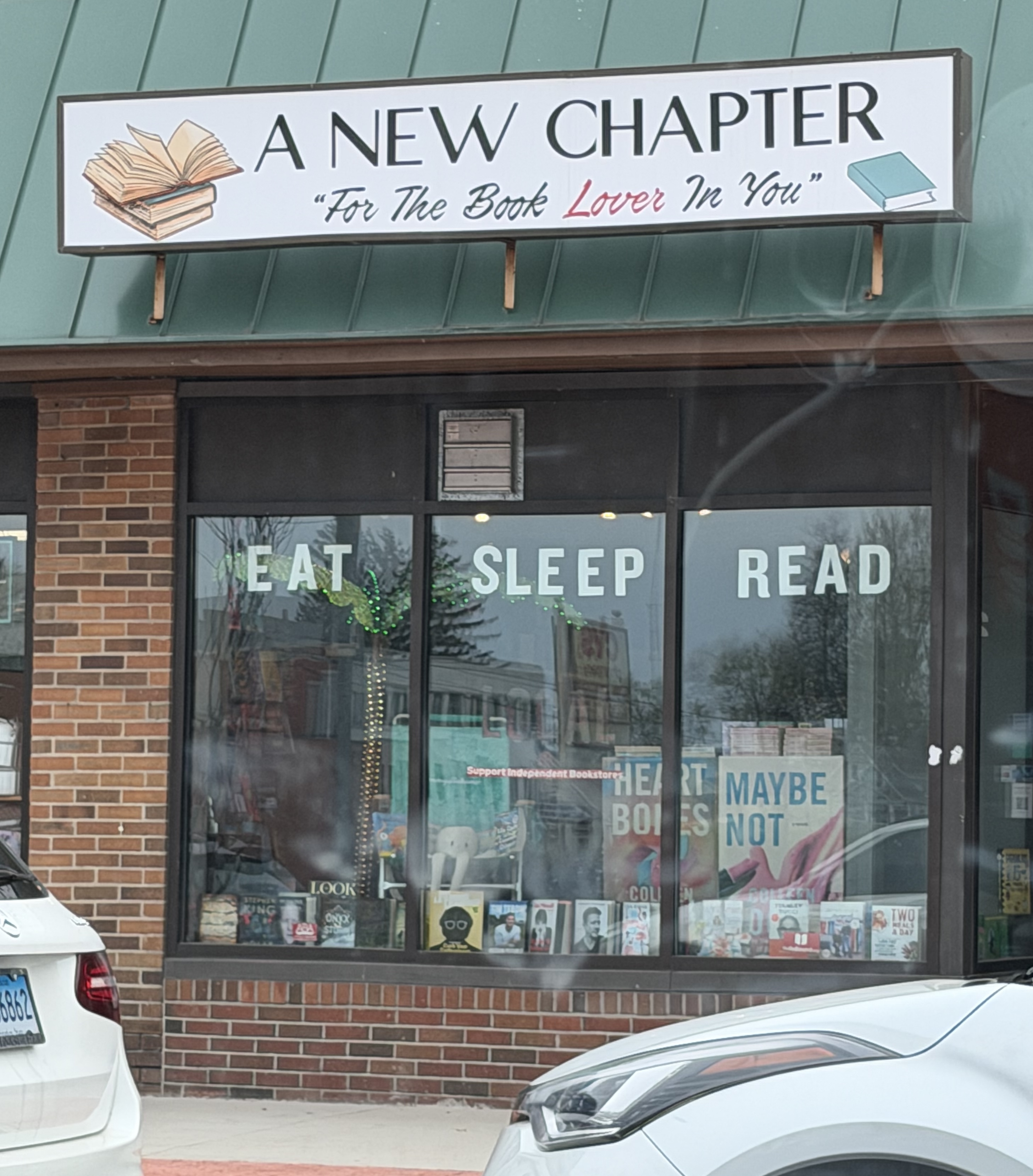 Interior of A NEW CHAPTER Bookstore
