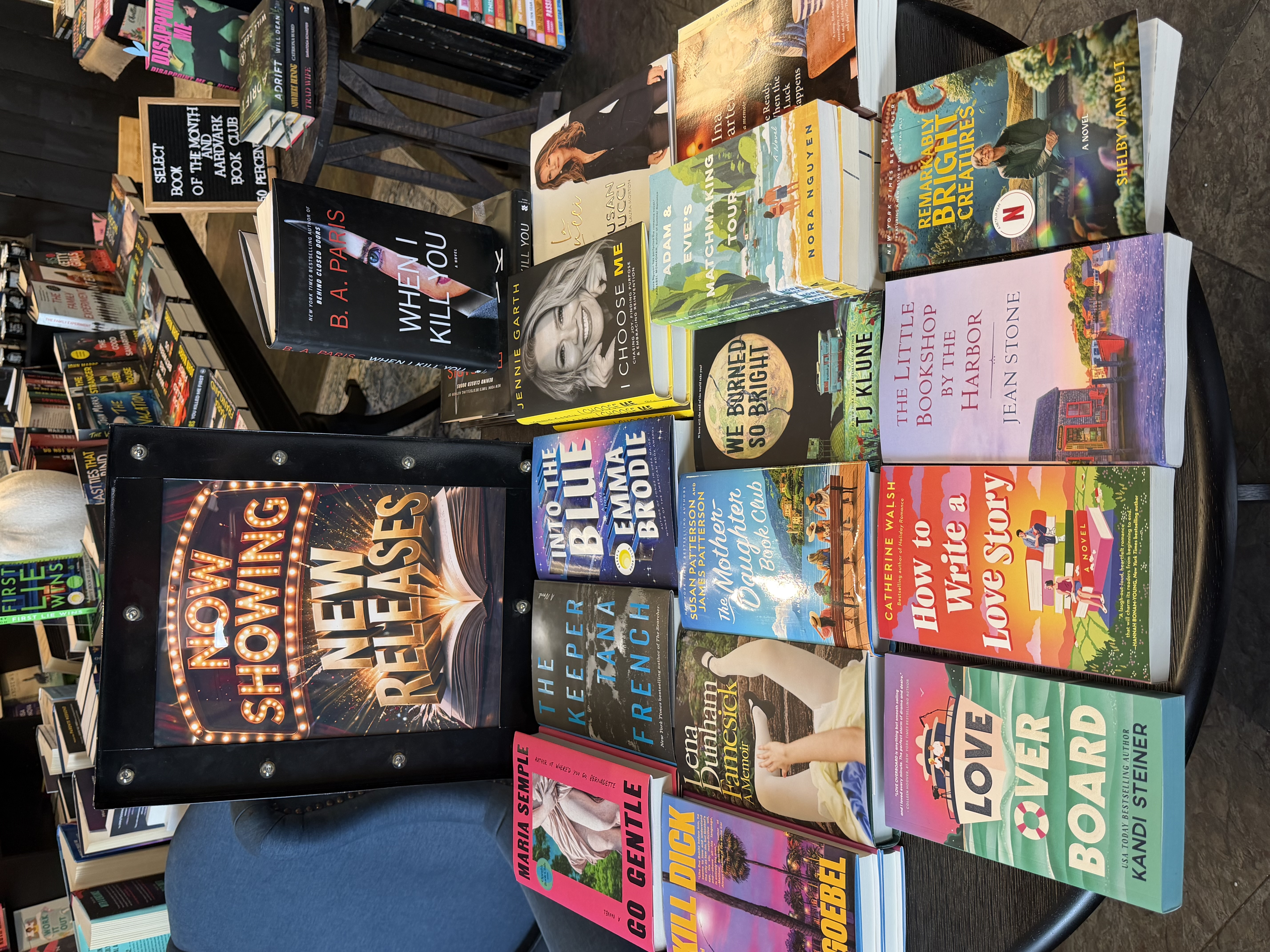 New releases display